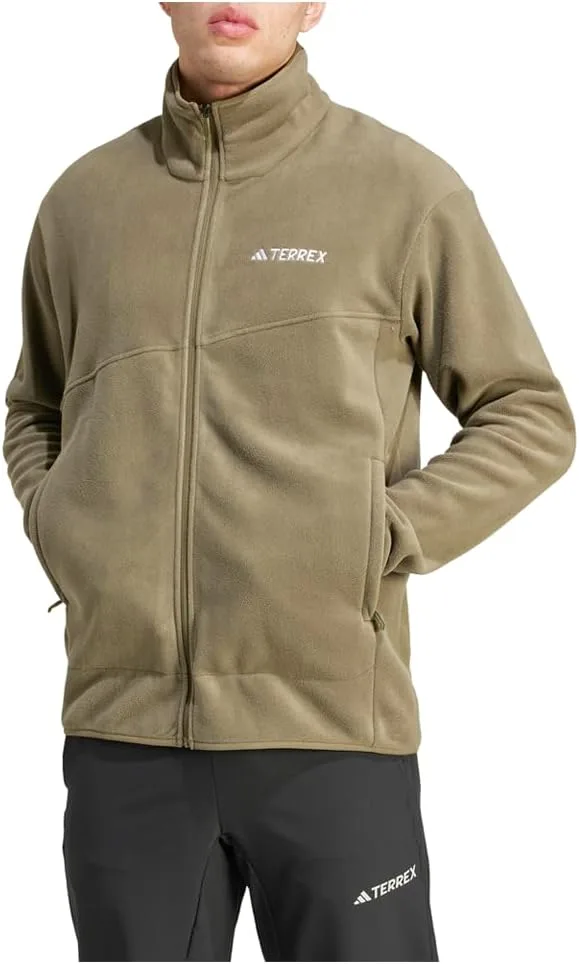 Мужская флисовая походная куртка Adidas Terrex Multi на молнии