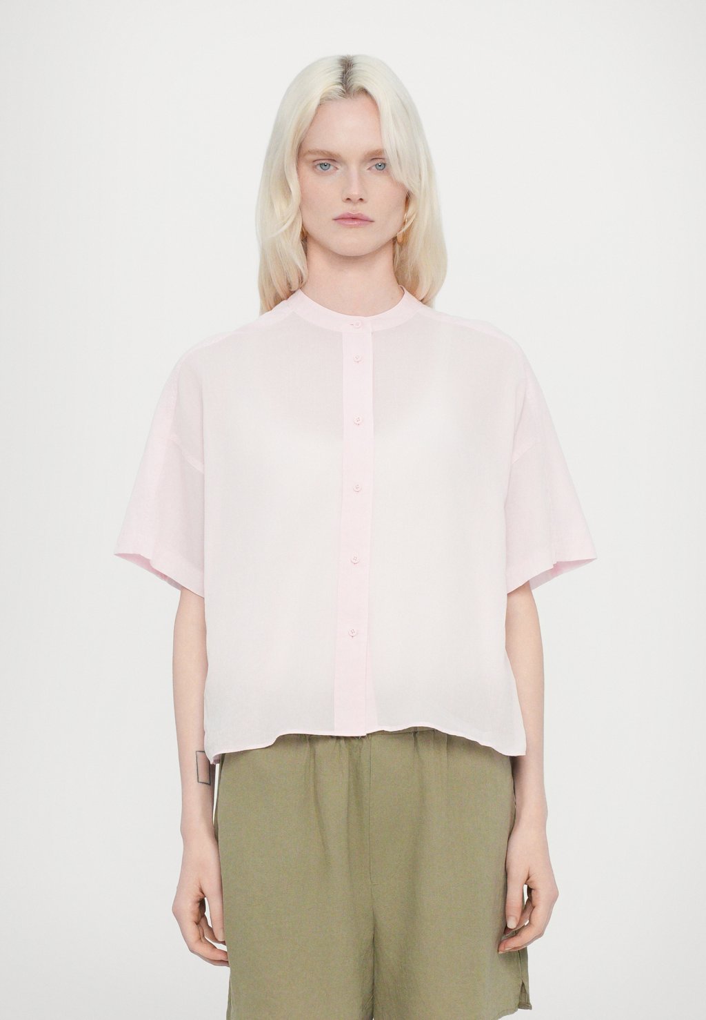 

Блуза RELAXED SHIRT CLOSED, розовый