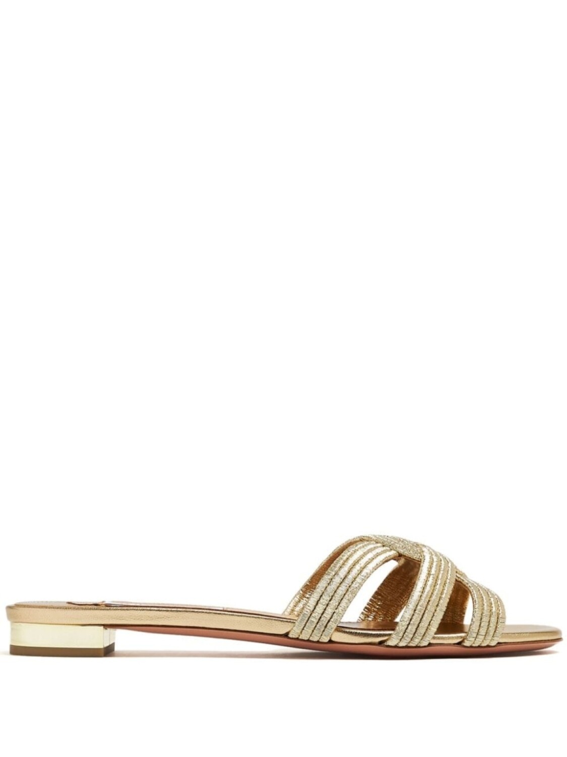 

Aquazzura феликс Слайдс, золотистый