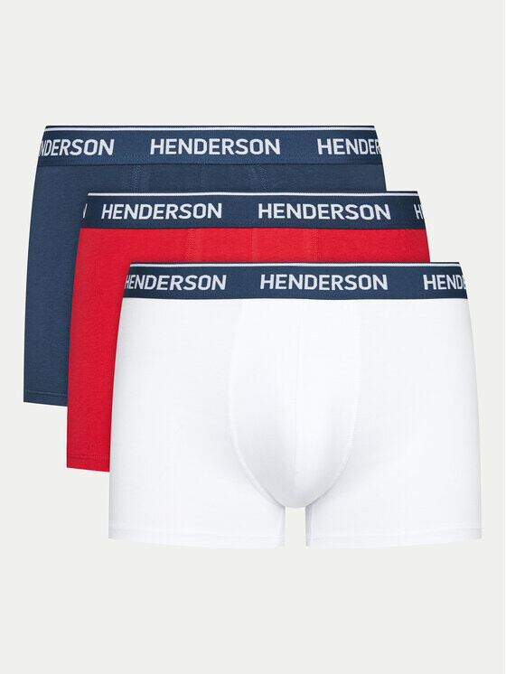 

Комплект из 3 боксеров Henderson, мультиколор
