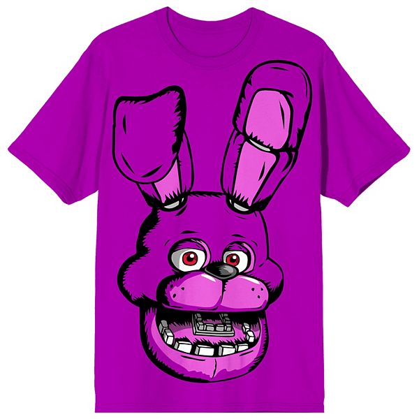 

Мужская футболка с принтом Bonnie the Bunny из Five Nights at Freddy's Licensed Character