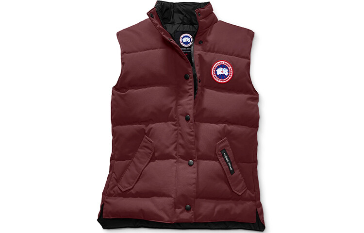 

Женский жилет Canada Goose, цвет berry color