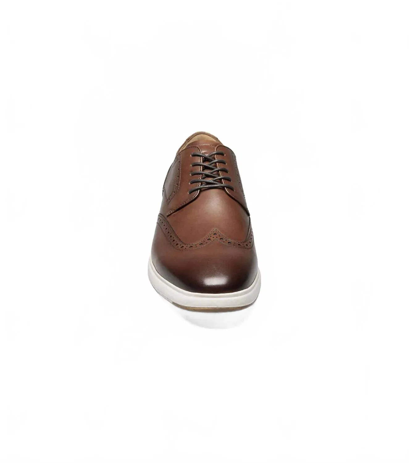 Мужские оксфорды Dash Wingtip из коньячной кожи Florsheim, Cognac Leather — фото 4