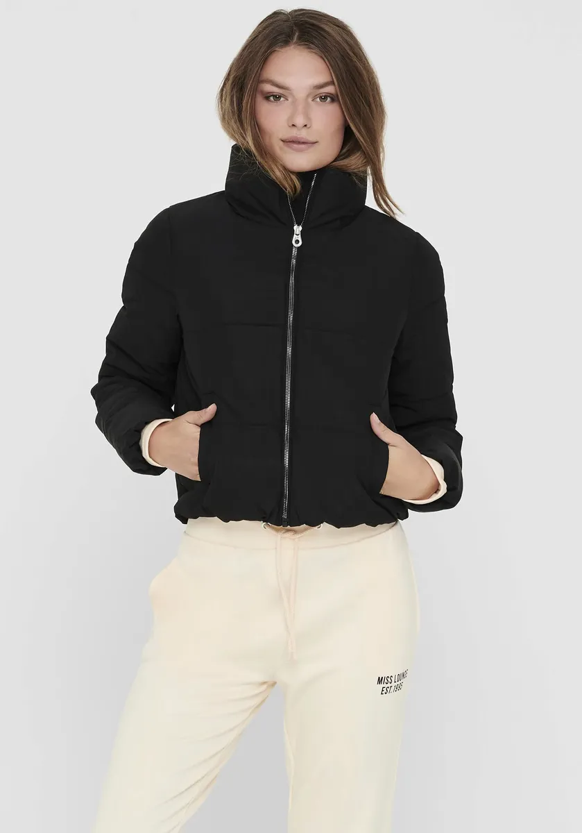 

Only стеганая куртка "ONLCAMILLA V-NECK L/S PULLOVER KNT NOOS", черный