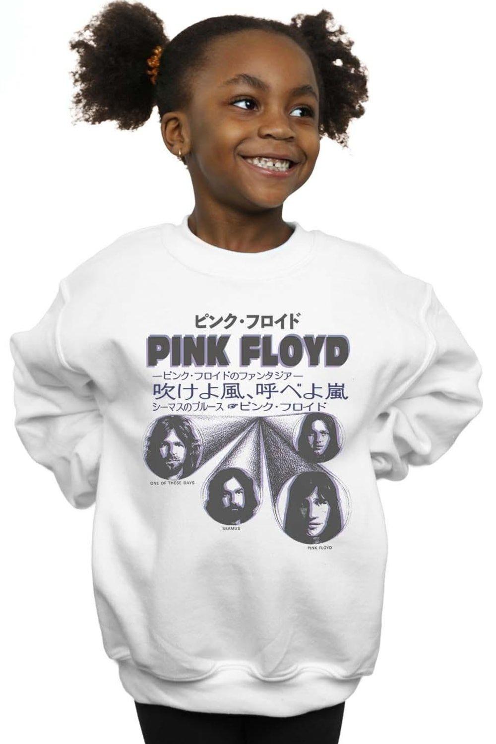 

Толстовка с чехлом Pink Floyd, белый