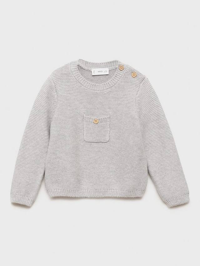 

Карманный джемпер baby enzo Mango, цвет Medium Grey