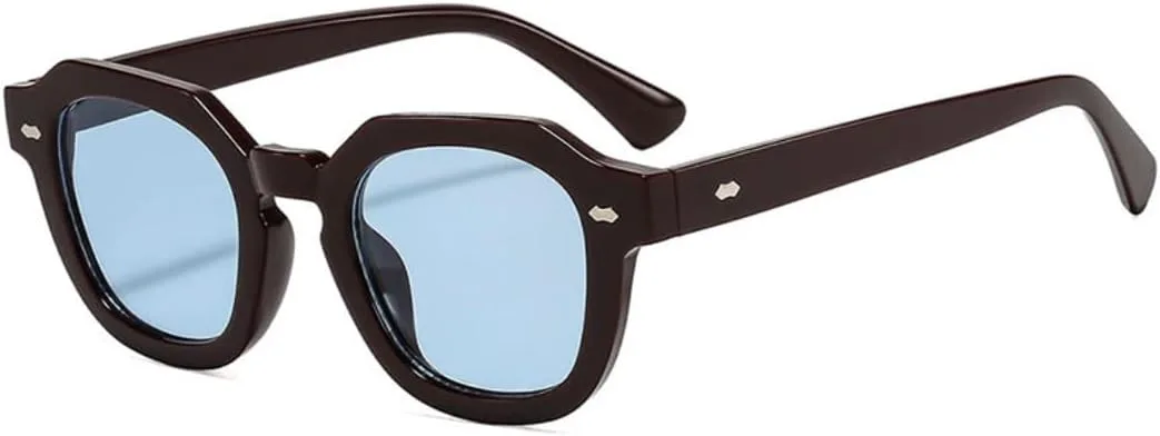 

Солнцезащитные очки с защитой UV400 | Круглая оправа, градиентная расцветка | Для женщин и мужчин, для занятий спортом на открытом воздухе и вождения DSVIGF, C1