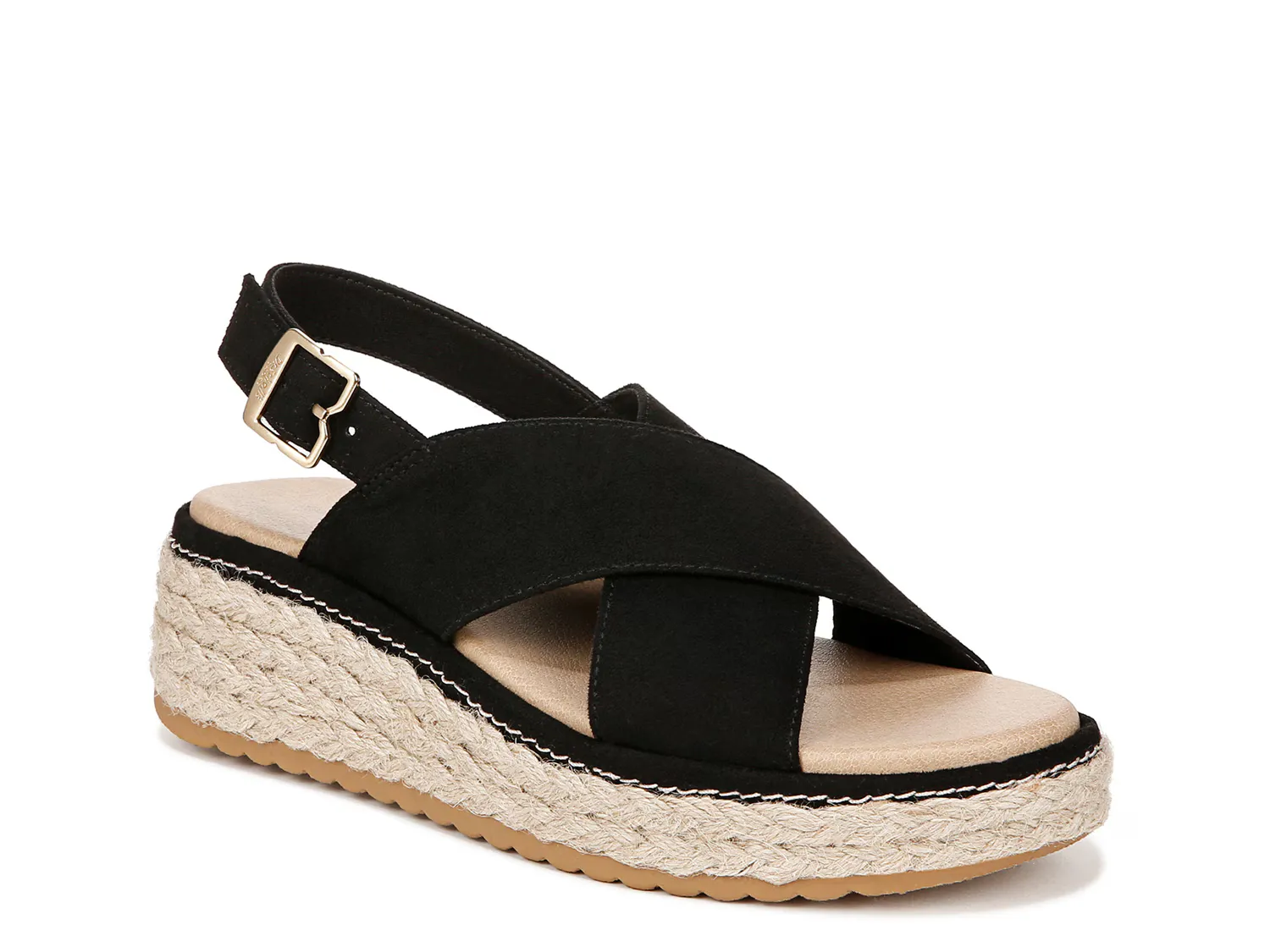

Сандалии Ember Espadrille Wedge Sandal Dr. Scholl'S, черный