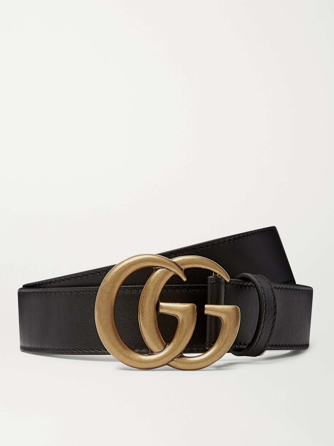 

Кожаный ремень 3 см GUCCI, черный