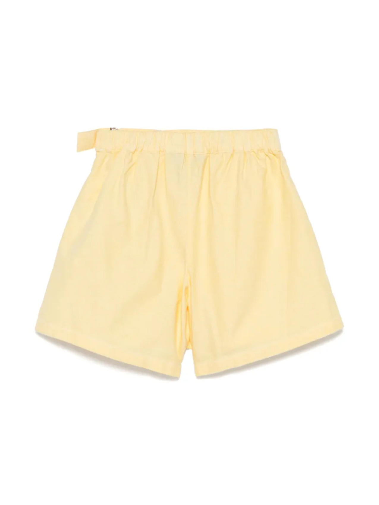 POLO RALPH LAUREN KIDS юбка-шорты со складками, желтый — фото 2