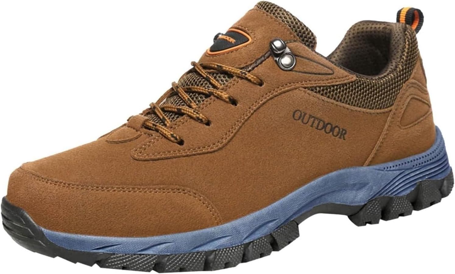 

Мужские водонепроницаемые походные кроссовки из замши, низкие, для активного отдыха, дышащие, противоскользящие, легкие спортивные обувь для походов, треккинга, кемпинга и прогулок Generic, коричневый