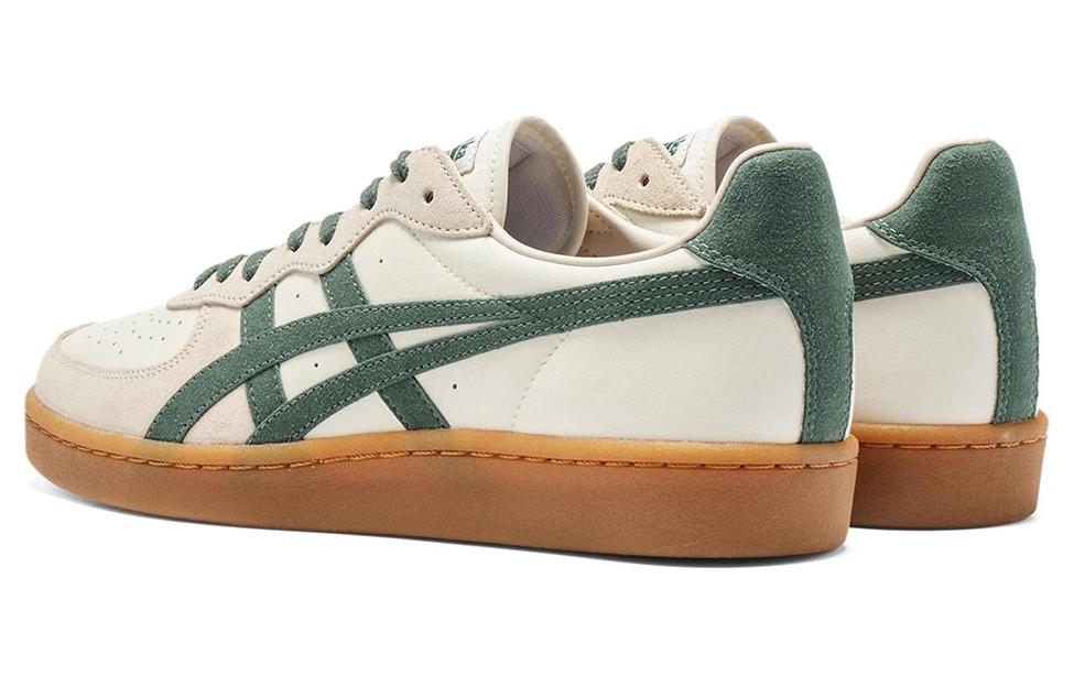 Кроссовки Onitsuka Tiger GSM, кремовый/зеленый/коричневый — фото 4