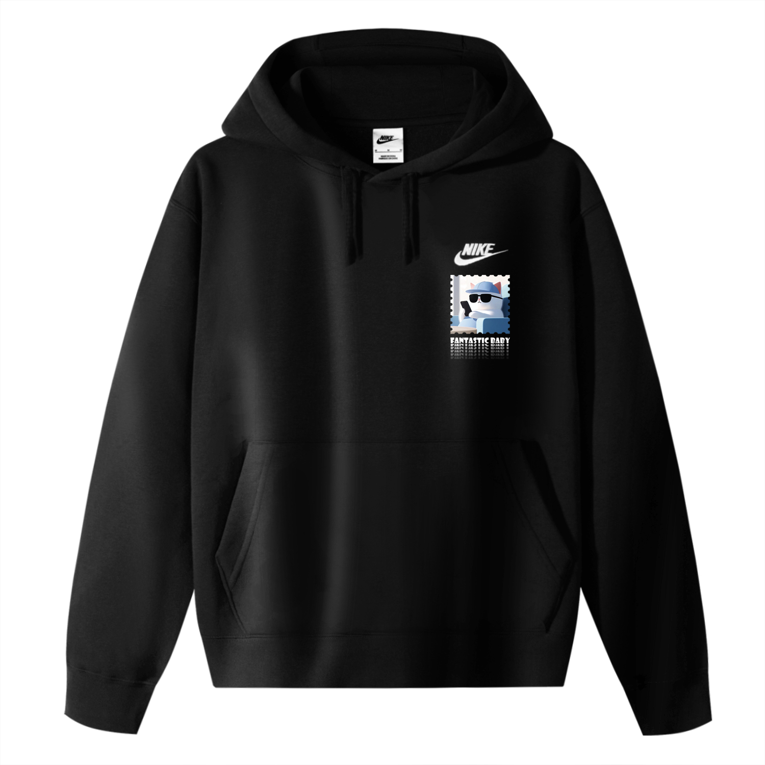 

Nike Спортивный свитшот Club Fleece унисекс черный