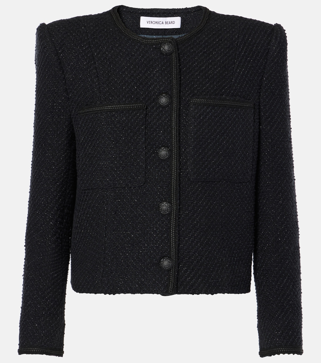 

Куртка Lars из хлопковой смеси Veronica Beard, черный