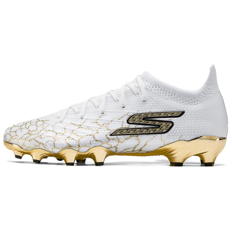 

Skechers Футбольные бутсы GO SOCCER MENS с амортизацией и износостойкостью, мужские, цвет белый/золотой
