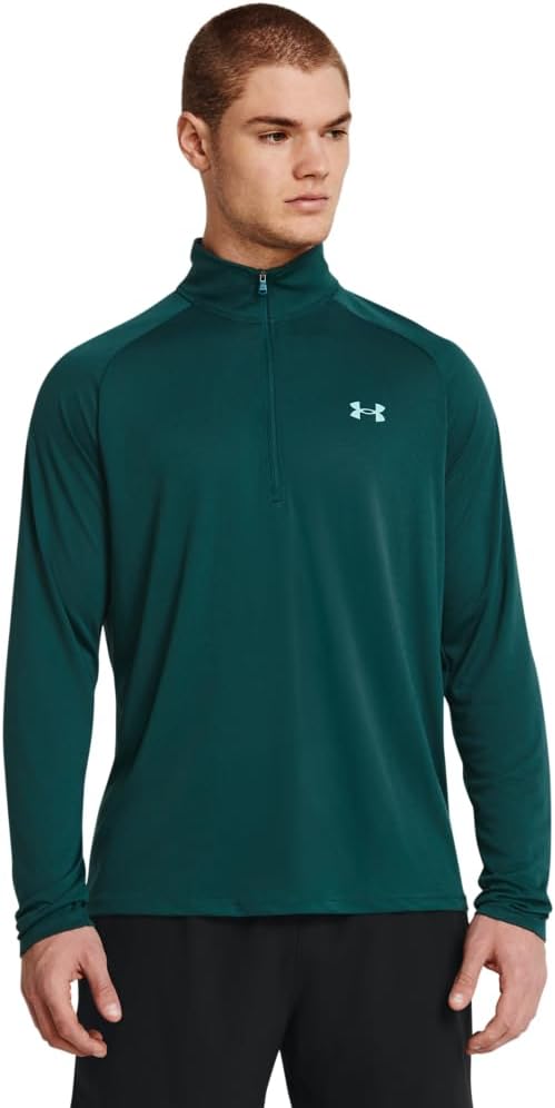 

Футболка Under Armour Men's Tech 2.0 ½ Zip, (449) Hydro Teal/Radial Turquoise, Синий, Футболка Under Armour Men's Tech 2.0 ½ Zip, (449) Hydro Teal/Radial Turquoise