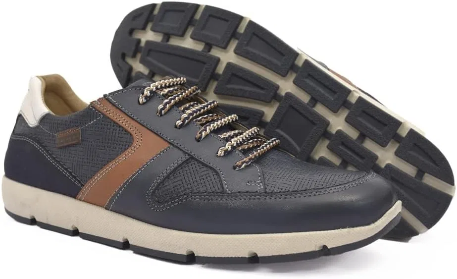 Кроссовки PALERMO2000 Men's Casual Shoes BAERCHI, Navy — фото 2