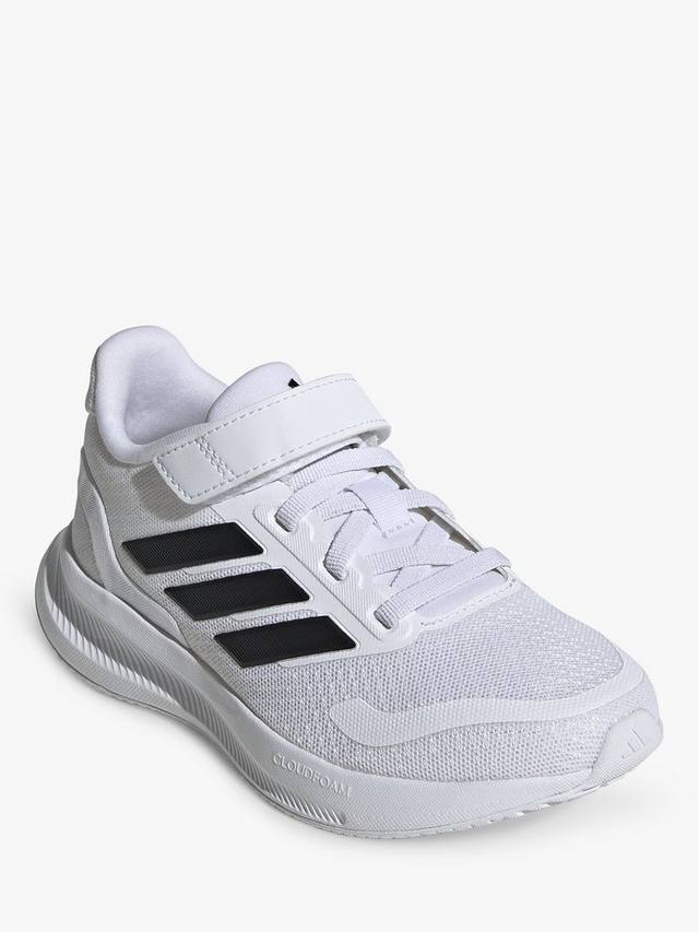 Детские кроссовки Runfalcon 5 adidas, White/Black — фото 2