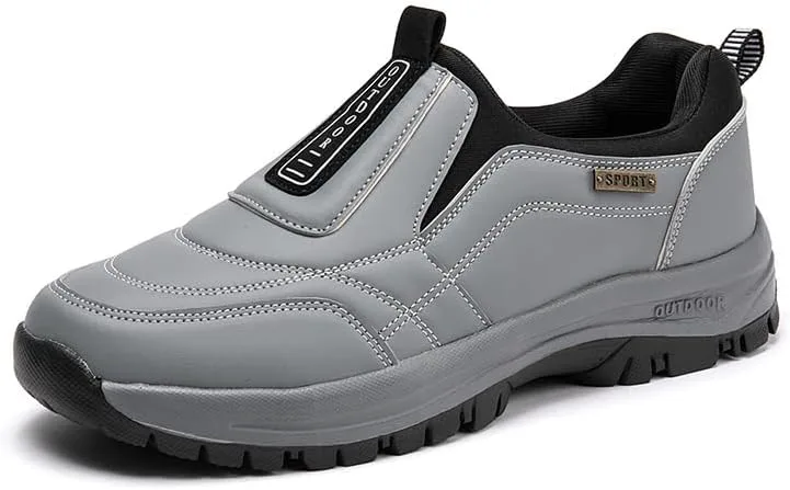 

Мужские зеленые повседневные лоферы Cubicbee с поддержкой свода стопы, противоскользящие, для пеших прогулок и бега, серый