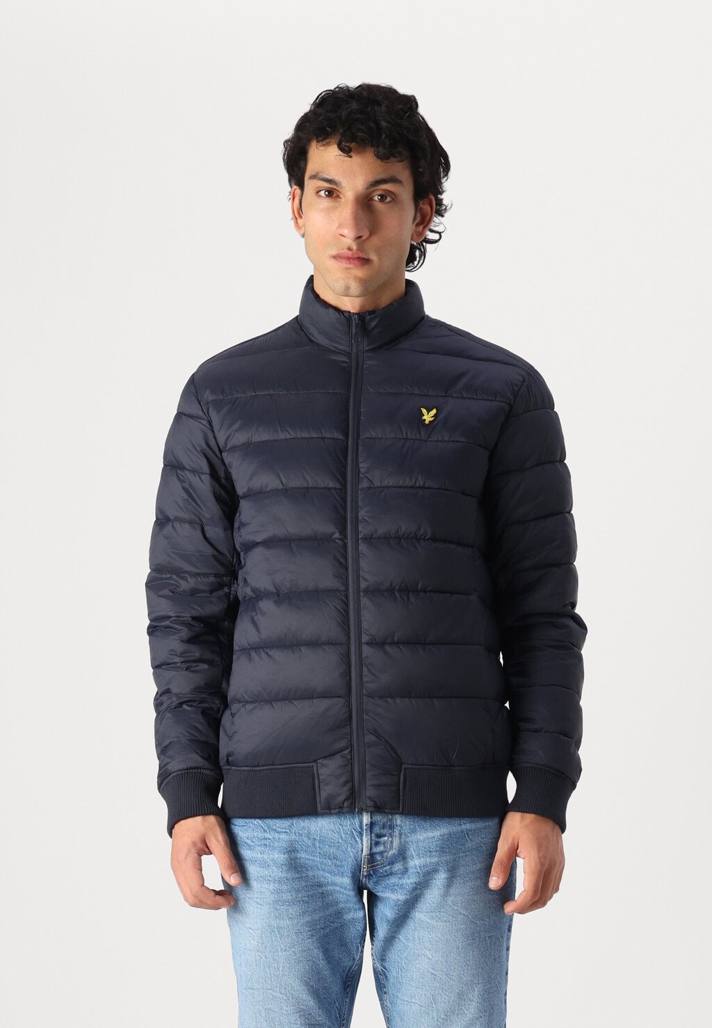 

Зимняя куртка FUNNEL NECK WADDED JACKET Lyle & Scott, темно-синий