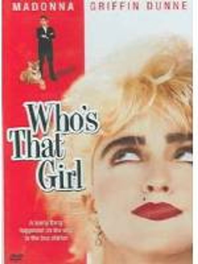 

Диск DVD Who's That Girl