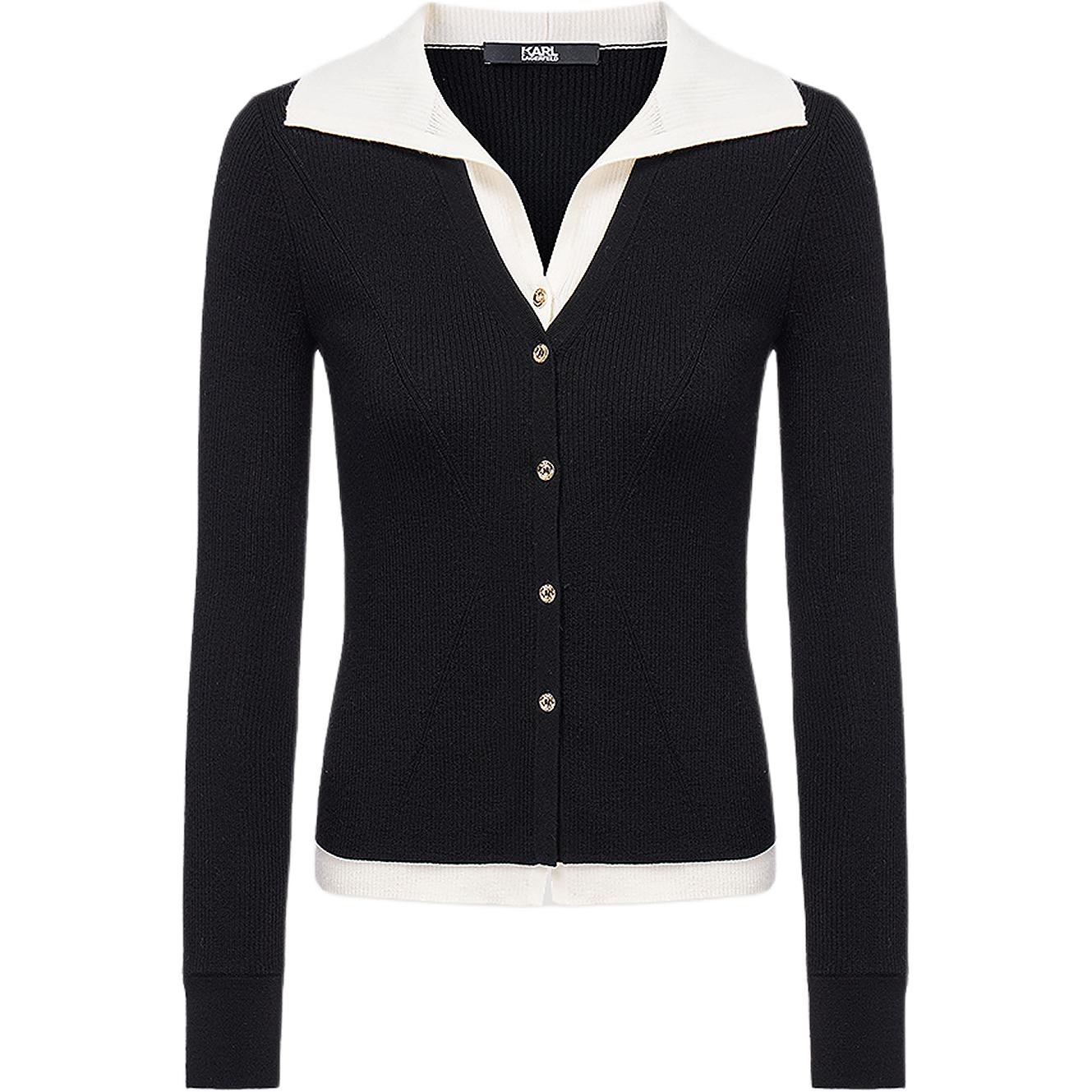 

Свитер KARL LAGERFELD FW25 женский KARL LAGERFELD / Karl Lagerfeld Jeans, черный