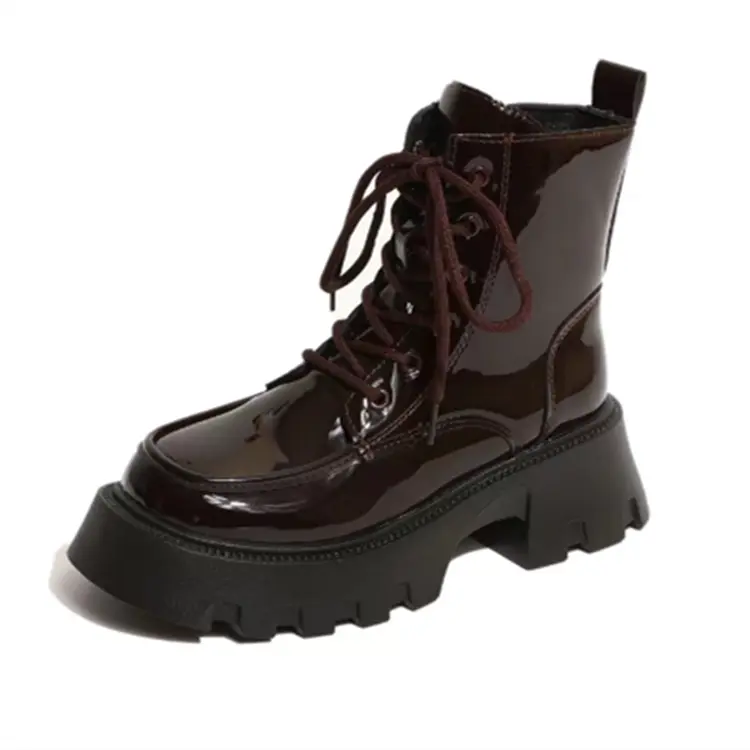 

Ботинки Martin Boot женские Abcylm, цвет Burgundy