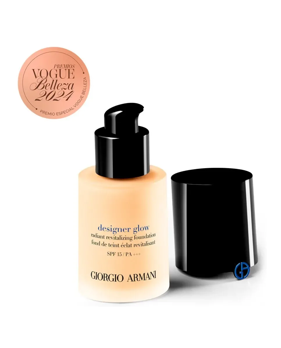 Тональная основа Designer Glow с гиалуроновой кислотой 30 мл Giorgio Armani, 3 — фото 2
