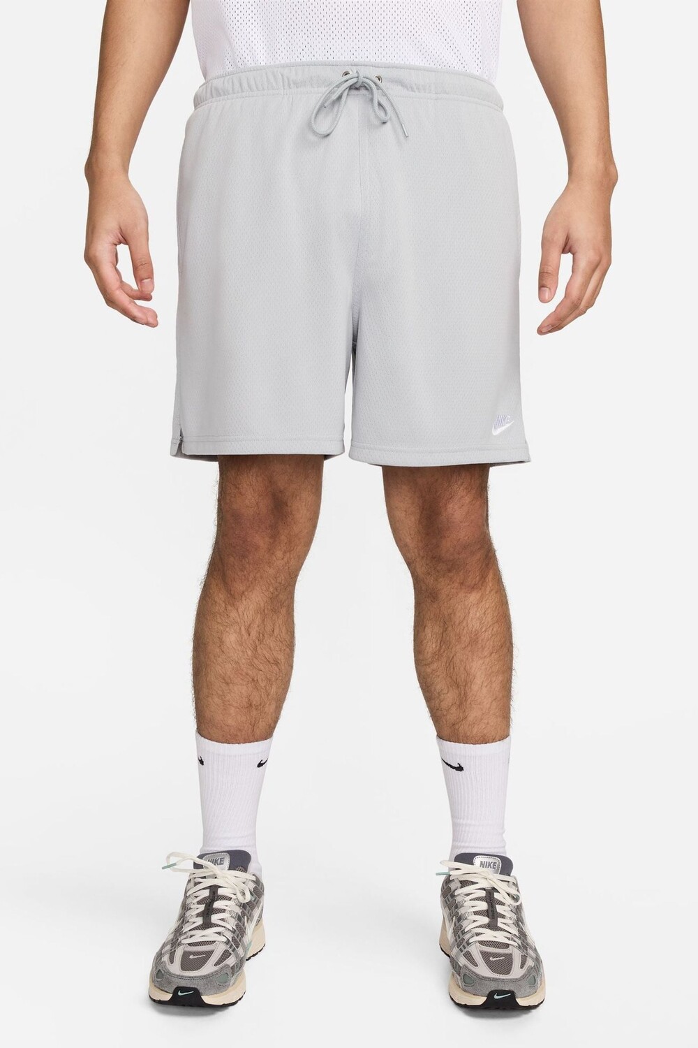 

Шорты Club из сетки Nike, серый