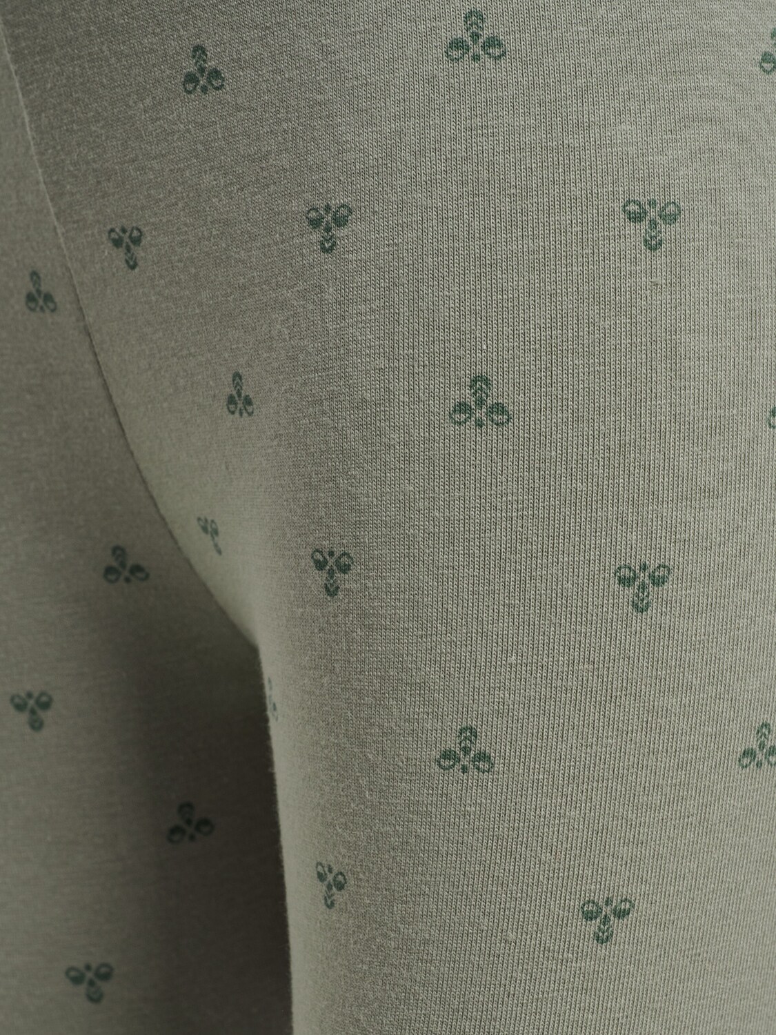 Hummel Slim fit леггинсы в цвете оливковый, темно-зеленый — фото 4