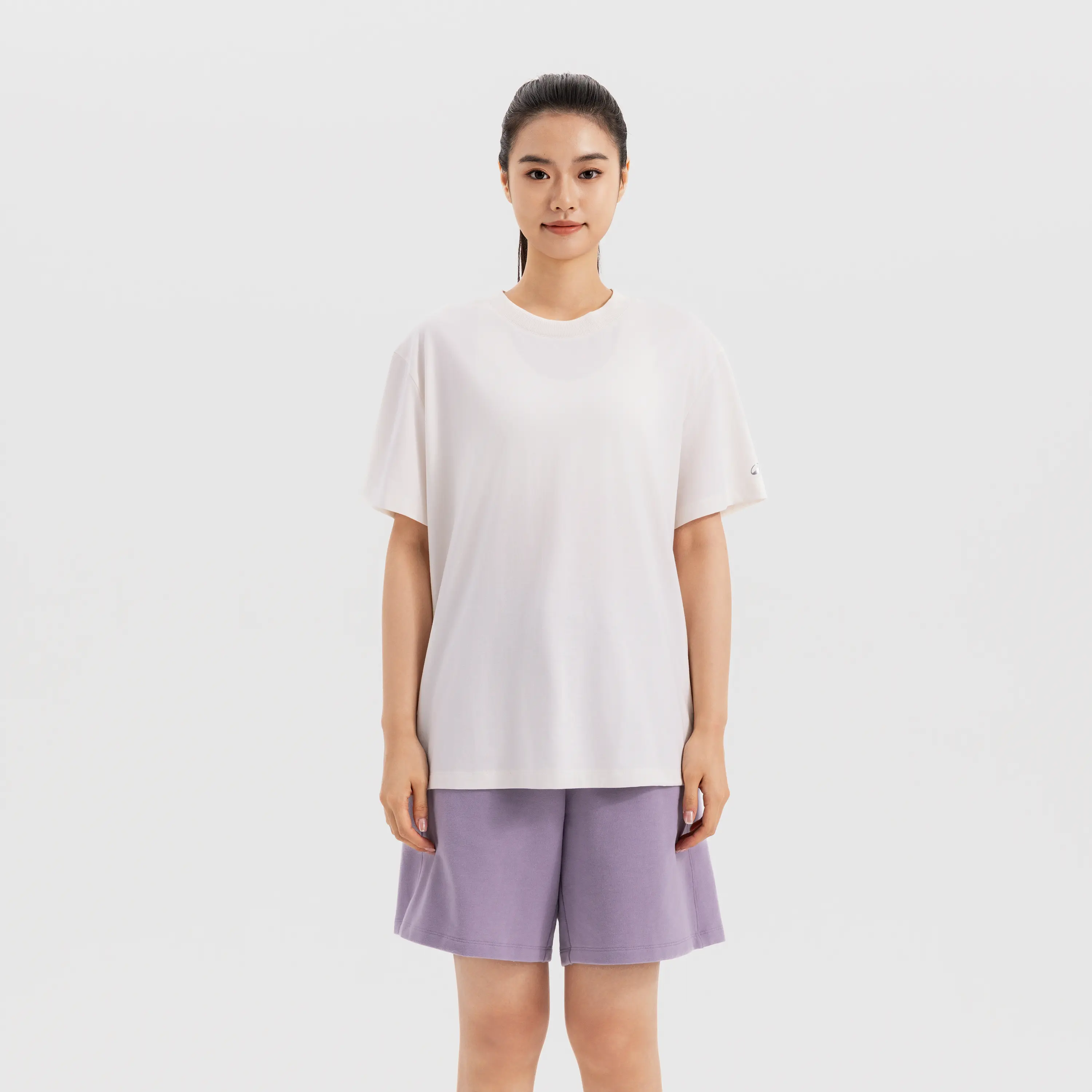 

Женская базовая футболка для тренировок Domyos свободного кроя с охлаждающим эффектом