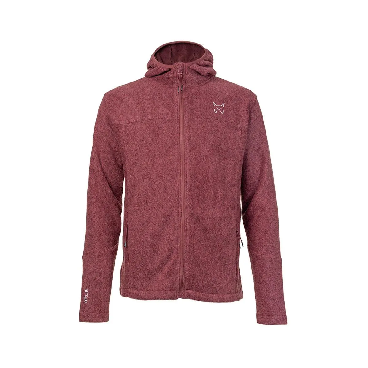 

Мужская трикотажная куртка Seneca K30 Altus, бордовый