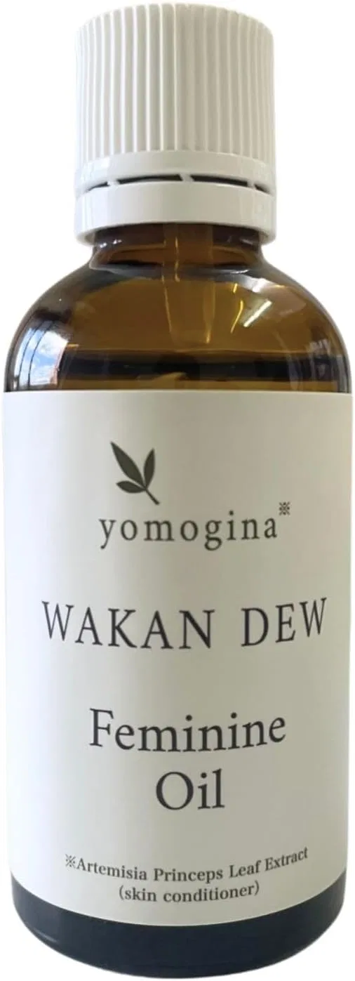 Масло для интимной зоны Wakan Dew Feminine Oil, yomogina, 50 мл, с геранью