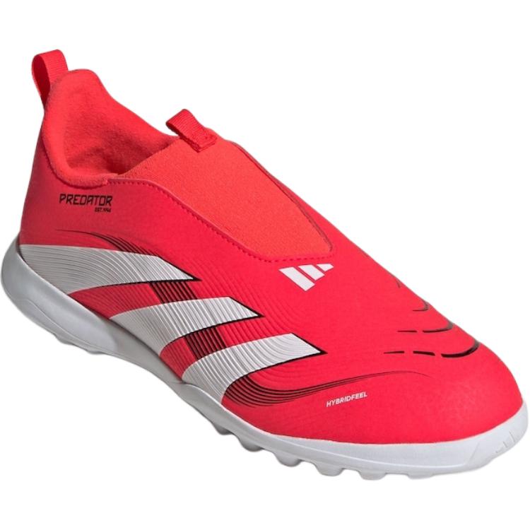 Adidas PREDATOR LEAGUE нескользящие износостойкие низкие детские футбольные бутсы Red/White/Black Kids' — фото 4
