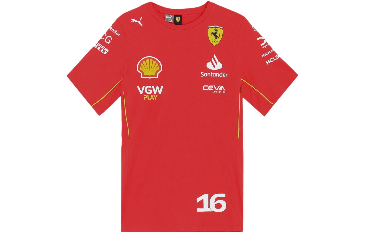 

Футболка мужская Scuderia Ferrari Burnt Red Puma, красный