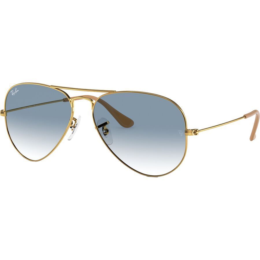 

Солнцезащитные очки Ray-Ban Aviator Large Metal Ray-Ban, Arista/Clear Gradient Blue