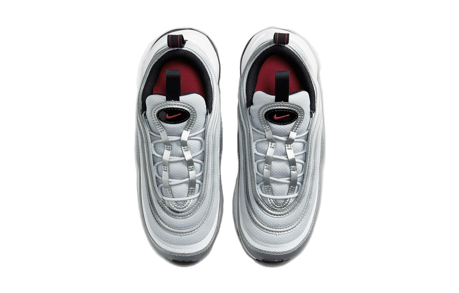 Nike Air Max 97 Kids Стильная обувь для детей, Gray/White — фото 4
