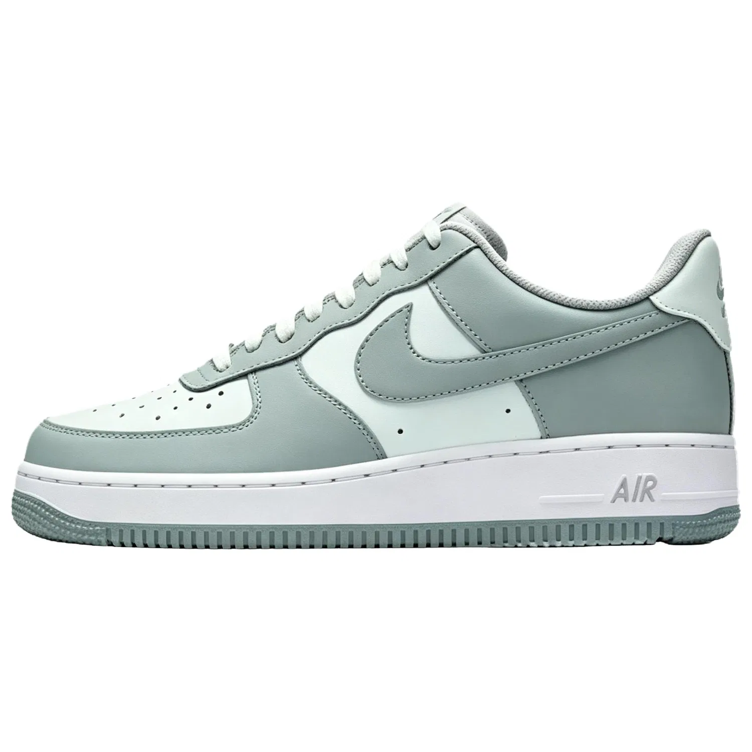 Кроссовки для скейтбординга Nike Air Force 107 Low зеленые