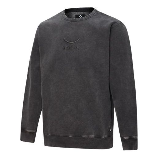 

Толстовка Converse Jack Purcell Crewneck Sweatshirt 'Black' 10021572-A01, черный