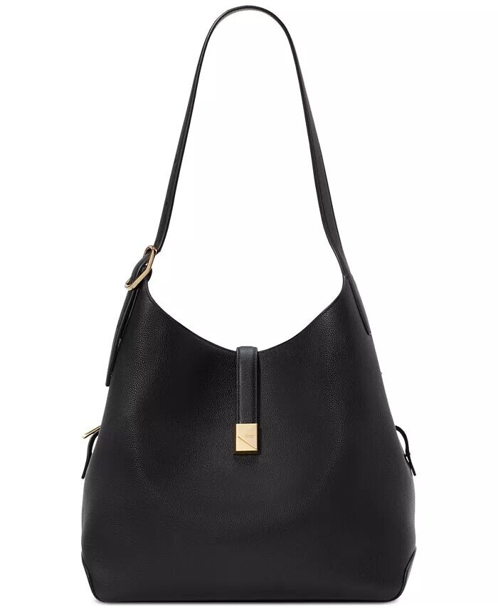 

Сумка через плечо из шагреневой кожи Deco kate spade new york, черный
