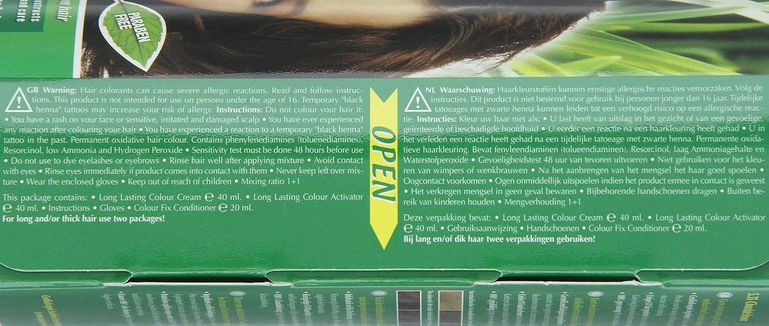 Стойкая краска для волос «Long Lasting Colour» от Hennaplus Hennaplus, Chocolate Brown — фото 4