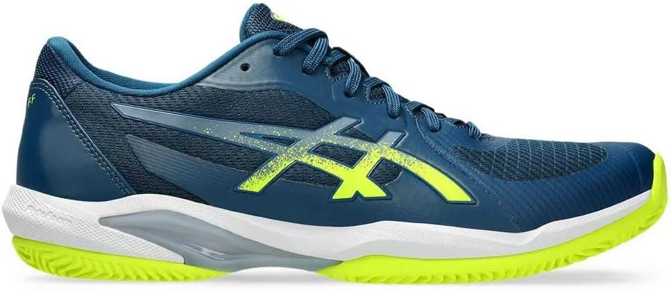 Кроссовки для тенниса ASICS Solution Swift Flytefoam 2, Mako Blue Safety Yellow