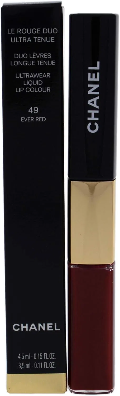 Жидкая губная помада Chanel Le Rouge Duo Ultra Tenue Limited Edition (49 Ever Red) 8 мл