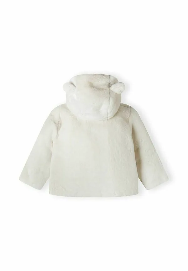 Зимняя куртка с ушками на капюшоне Minoti, Off White — фото 2