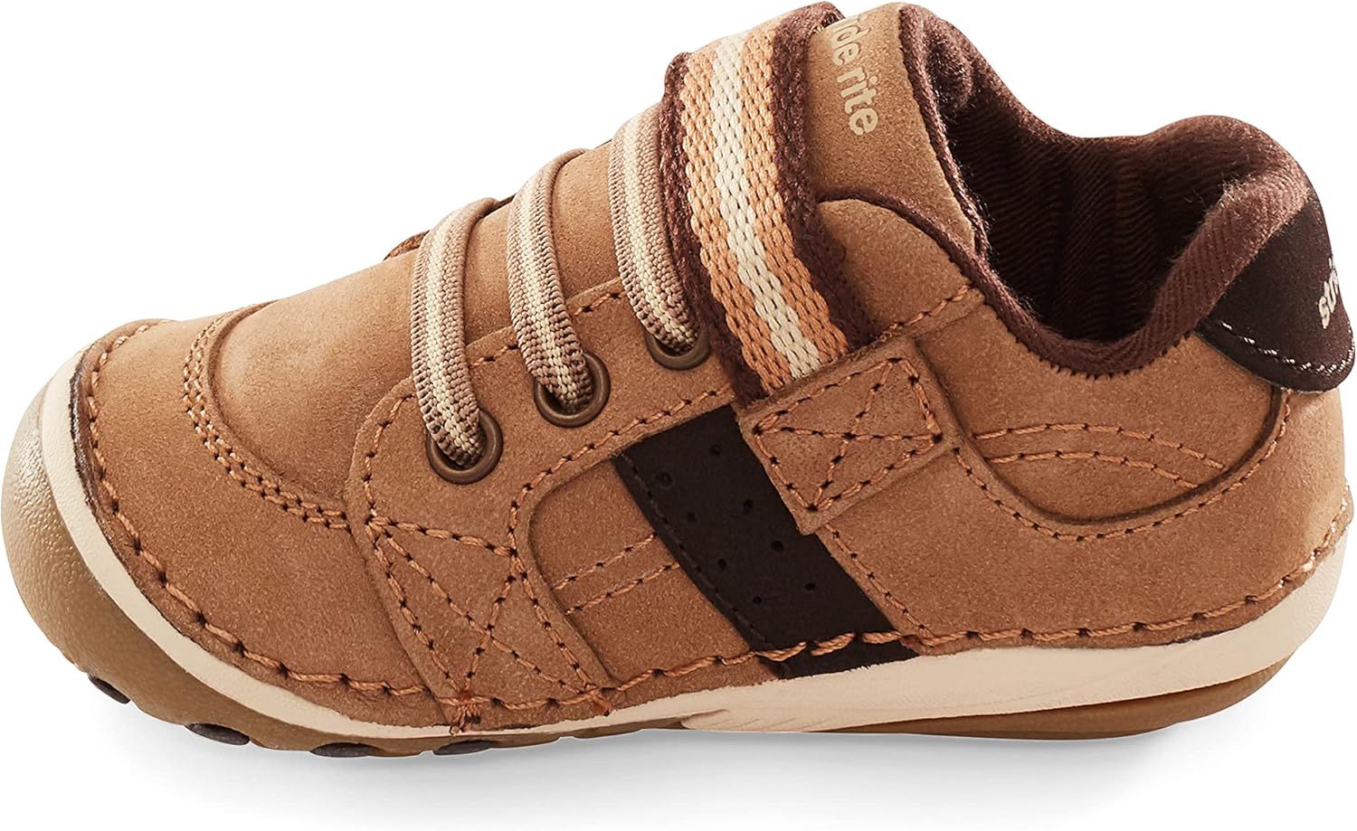 Кроссовки для мальчиков и малышей Stride Rite Soft Motion Artie Athletic, Toddler (1-4 Years) Tan — фото 4