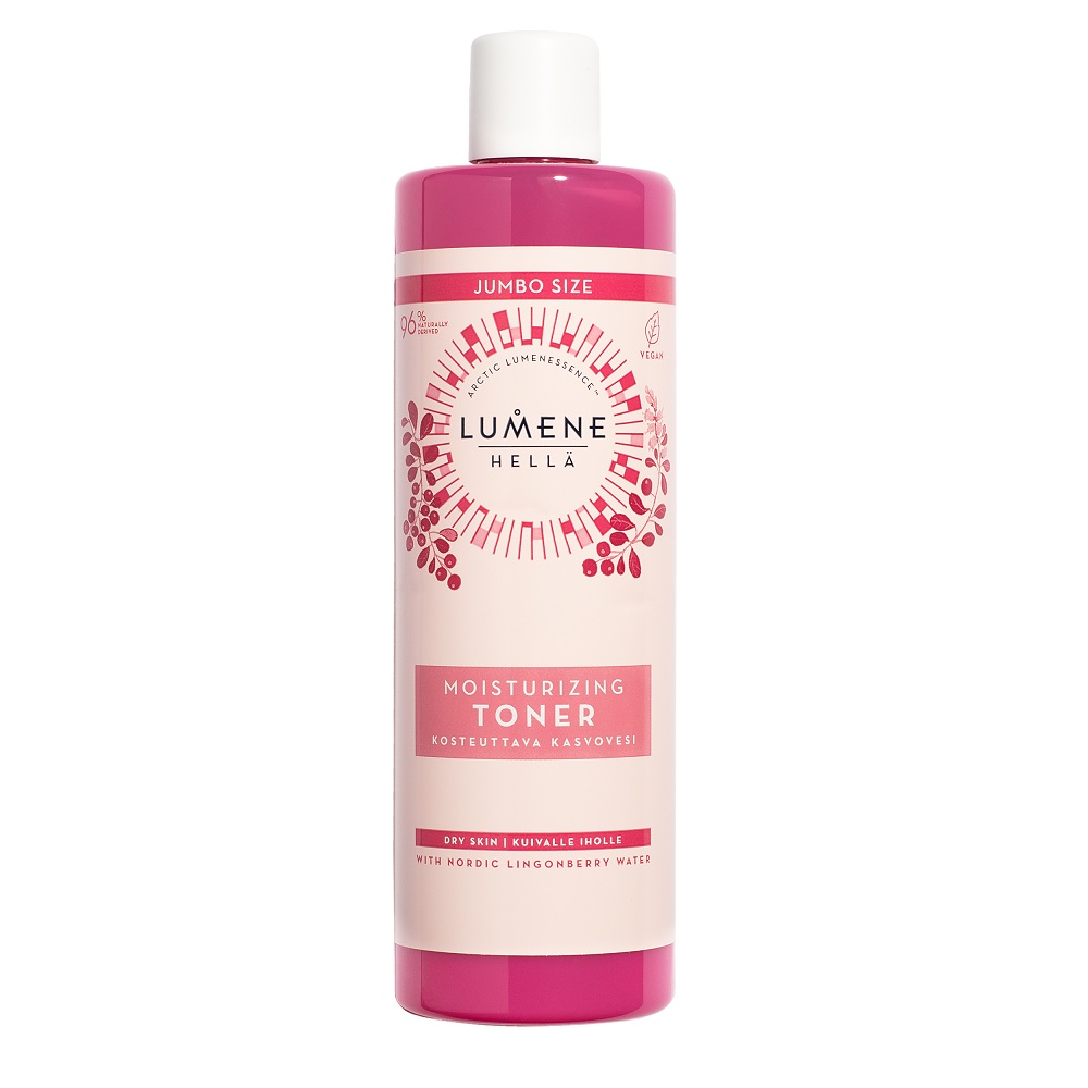 

Увлажняющий тоник для лица hella moisturizing toner jumbo size Lumene, 400 мл