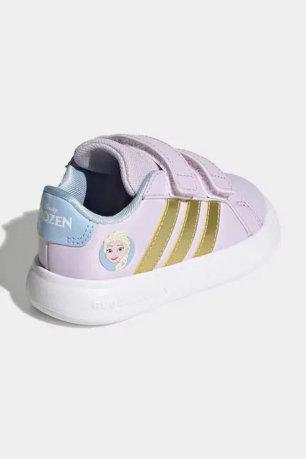 Кроссовки детские DISNEY GRAND COURT ELSA Adidas, фиолетовый — фото 3