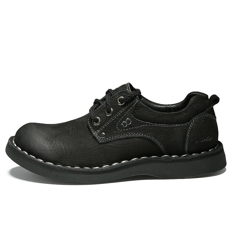 Туфли мужские Men"s Casual Men Low-Top Laoks, цвет Light Brown — фото 2