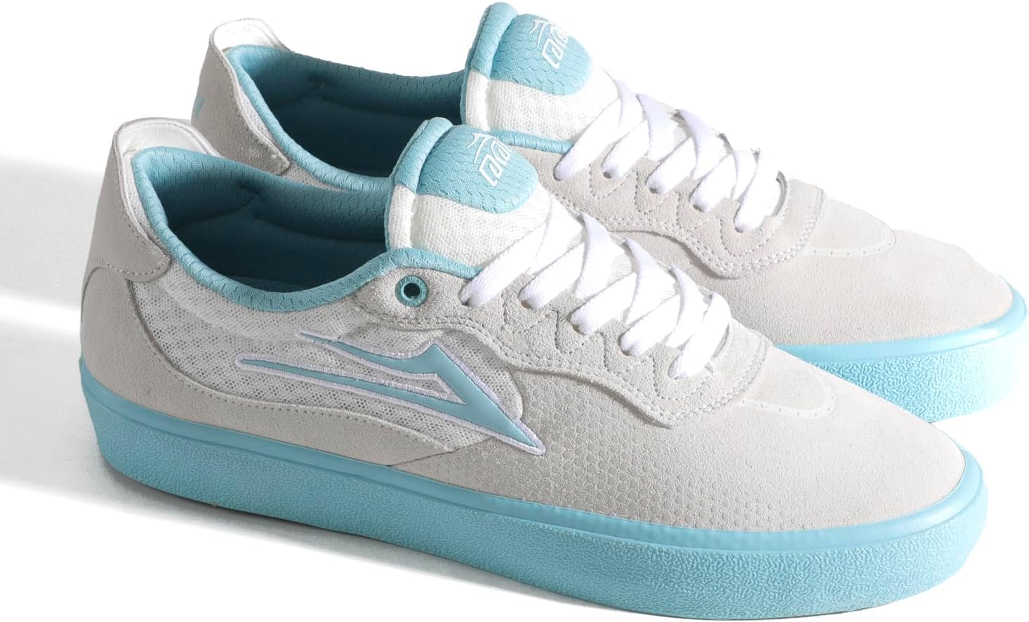 Мужские скейтбордические кеды Lakai Essex - низкие, белый — фото 2