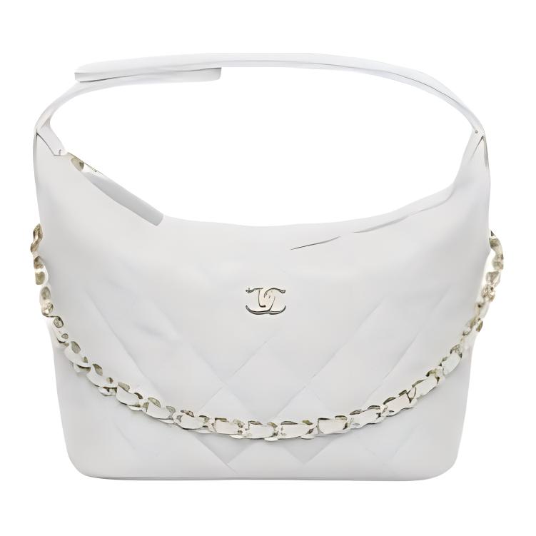 

CHANEL Сумка хобо из зернистой телячьей кожи
